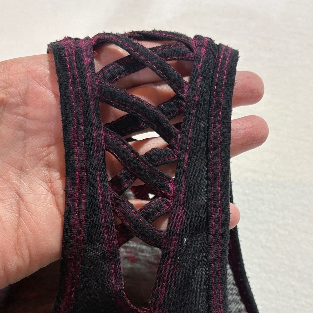 Harley-Davidson Woman's Black Tank Top XL Red Highlights - Picture 14 of 14
